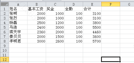 excel每行插入表头制作工资条