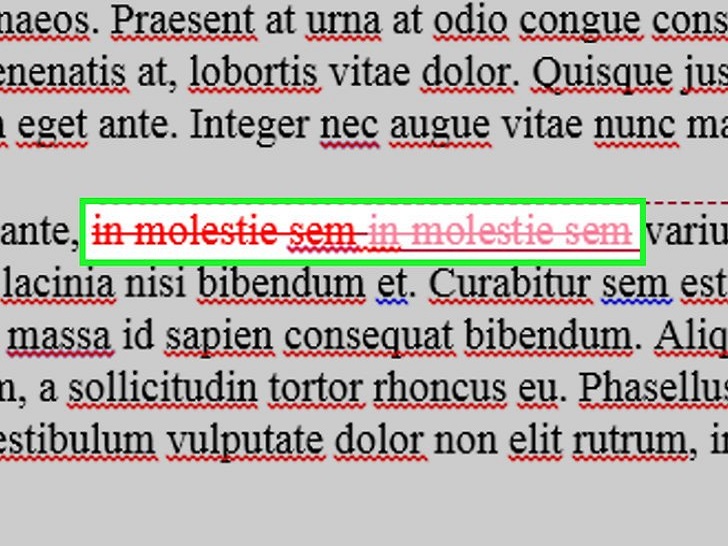 word文档怎么将删除的内容用红线标注出来