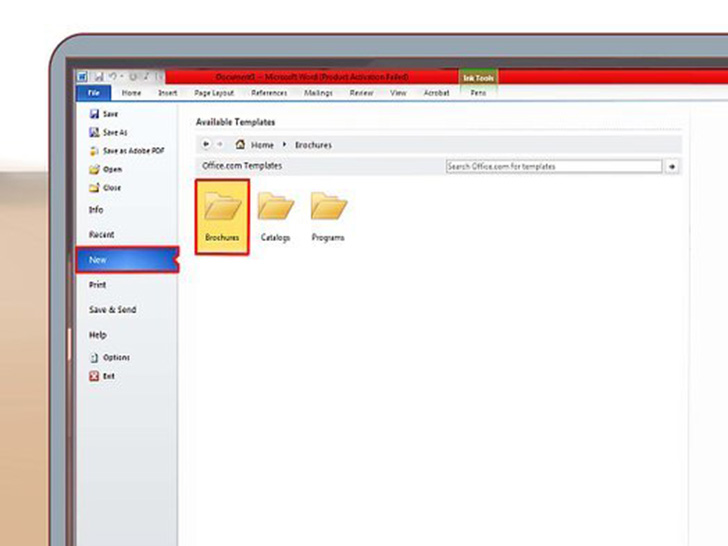 如何用microsoftword制作宣传册