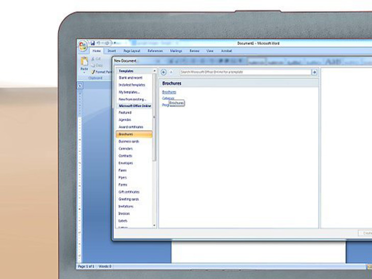 如何用microsoftword制作宣传册