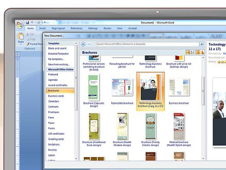 如何用microsoftword制作宣传册