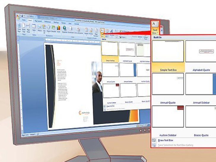 如何用microsoftword制作宣传册