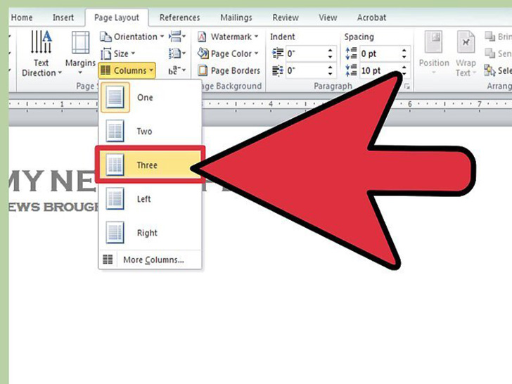 如何用microsoftword设计报纸