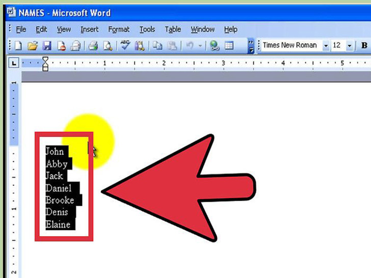 在word 中怎么按照字母顺序排序