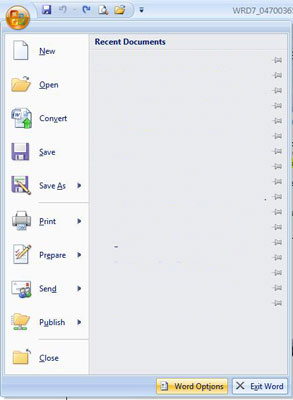 word2007如何开启自动更正功能