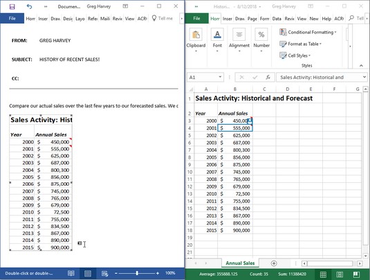 如何使用Word 2019共享Excel 2019数据 2019共享单车最新数据