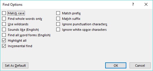 在word 2016中选取文本的操作