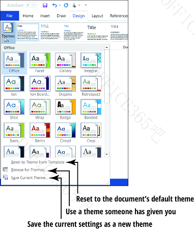 office2019怎么设置主题