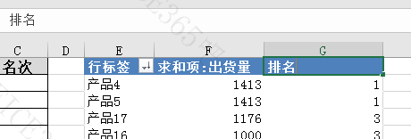 excel求排名的公式